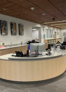 city of unalaska library custom circulation desk