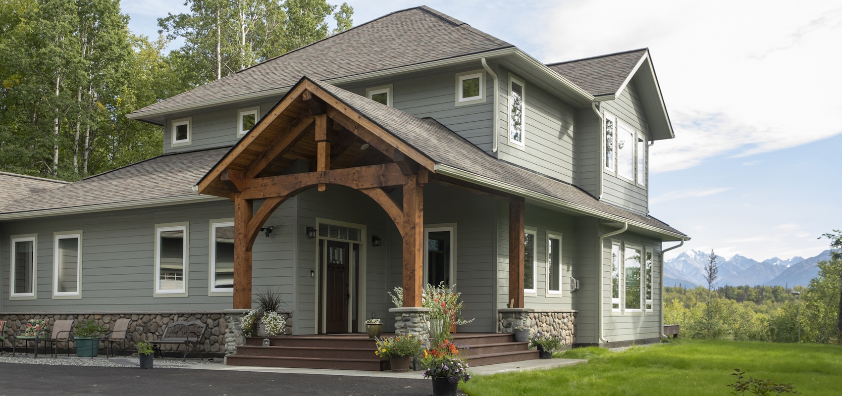 House after new construction